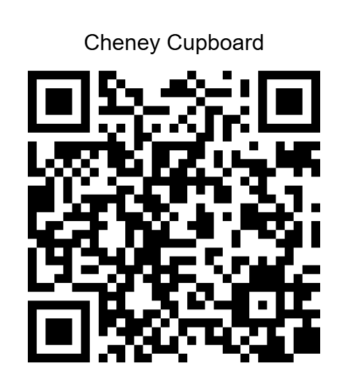 Cheney Cupboard PayPal QR code